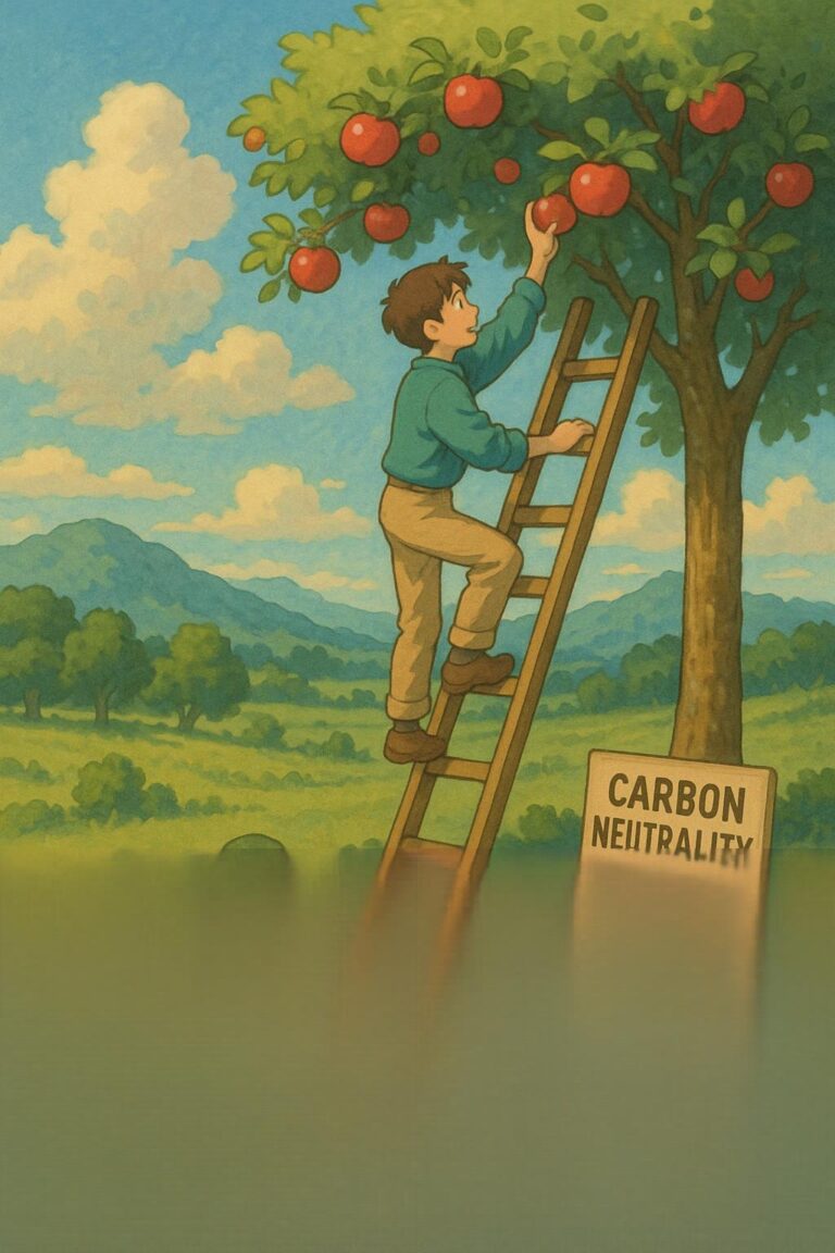 강의(2)-탄소중립을 향한 사다리와 낮게 달린 과일(low-hanging fruit)