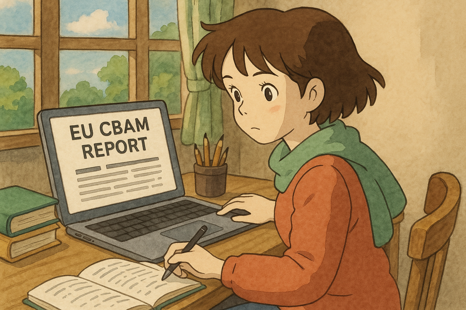 EU CBAM 보고서 작성 예시(verdex ai 작성)
