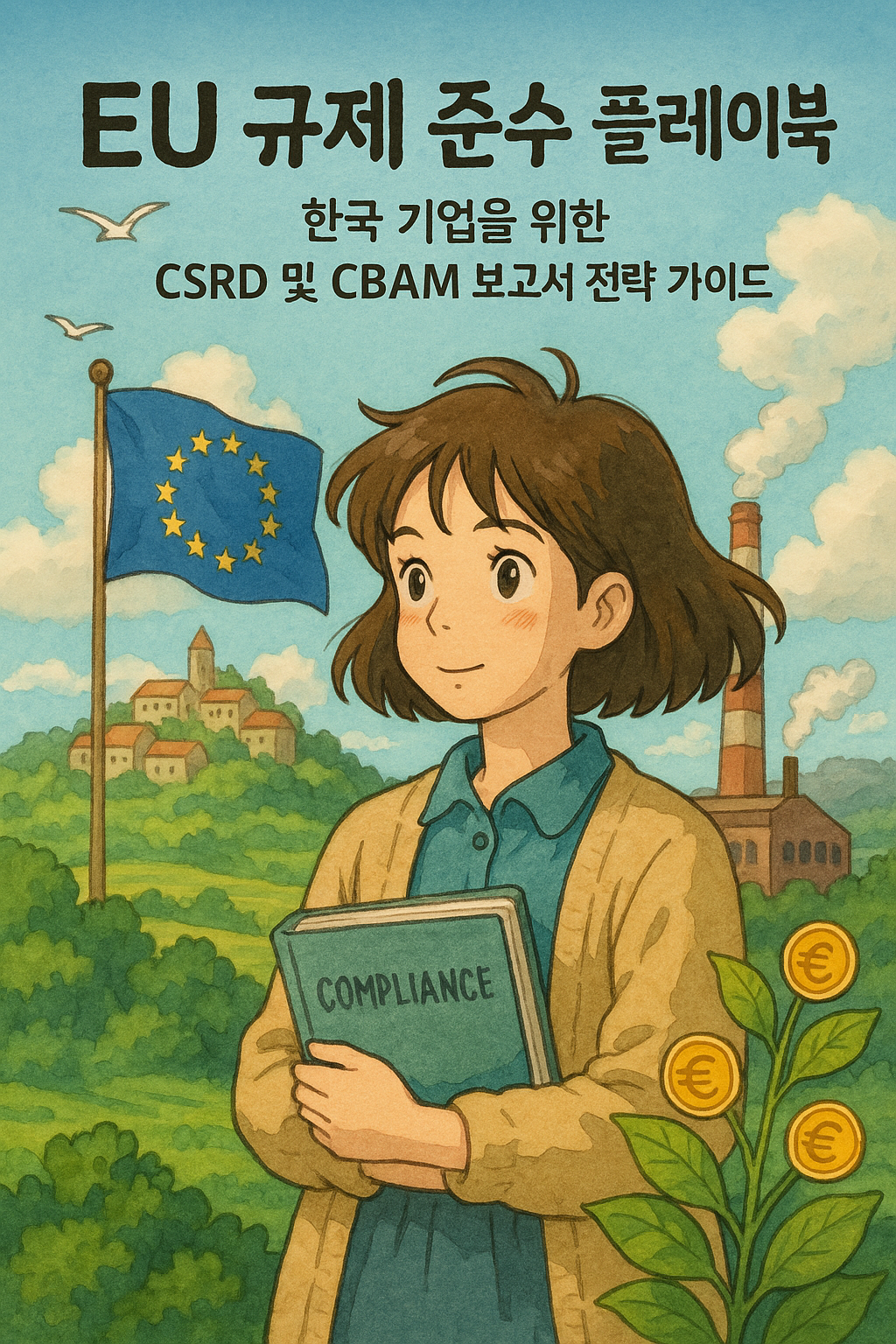 EU 규제 준수 플레이북: 한국 기업을 위한 CSRD 및 CBAM 보고서 전략 가이드(verdex ai 작성)